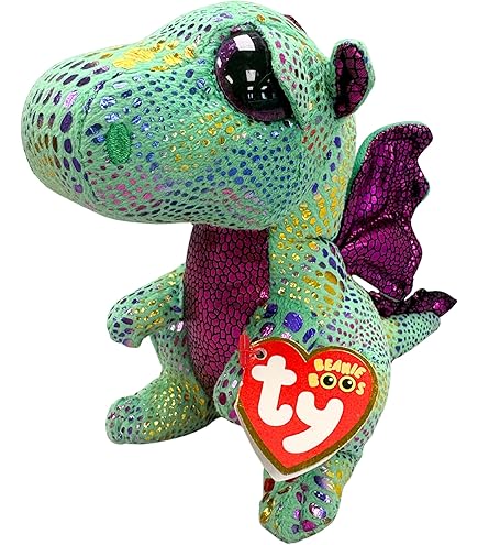 Amazon.com: Ty Beanie Babies Emmett The 恐龍: 玩具和遊戲